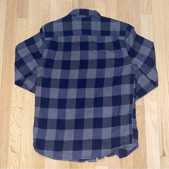 Men’s Blue Flannel Shirt - Picture 2 of 3